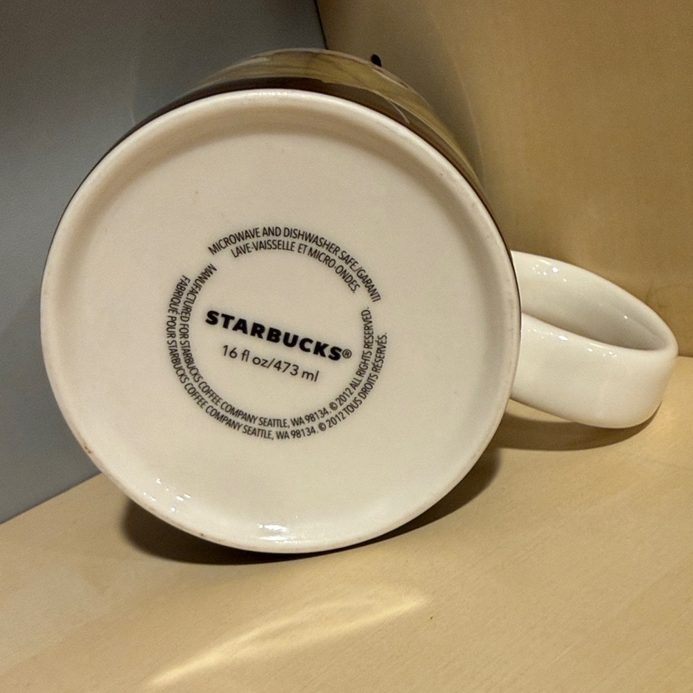 Starbucks Canada Ceramic Mag16oz.2012 - Picture 4 of 4